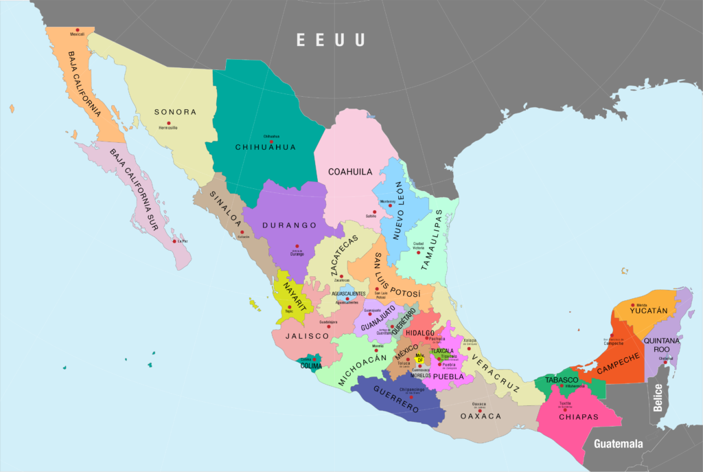 Capitales de México