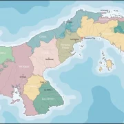 Mapa de Panamá con nombres y sin nombres