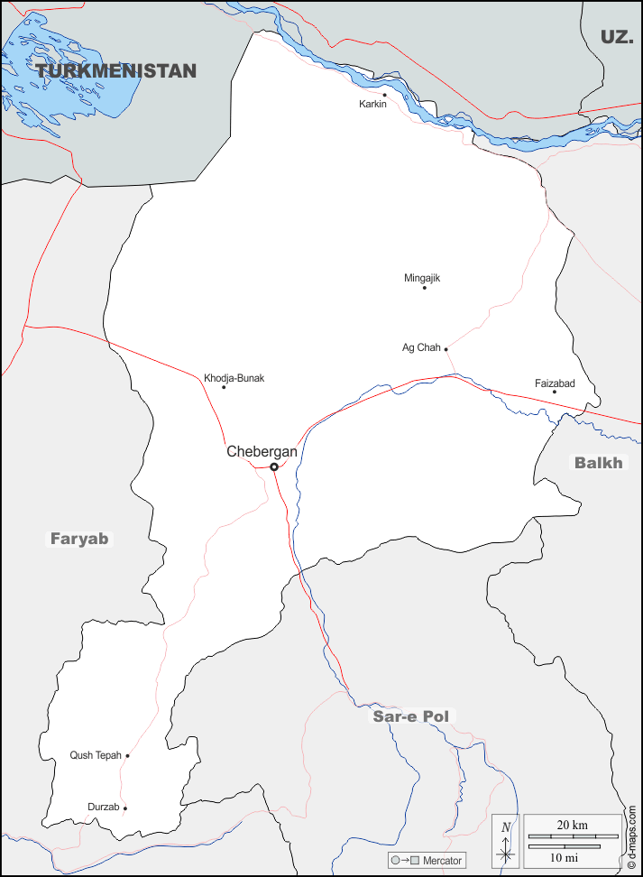 Mapa de Yauzyán con nombres y sin nombres