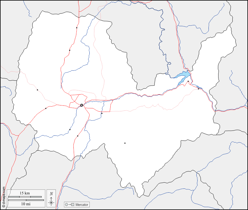 Mapa de Kabul con nombres y sin nombres